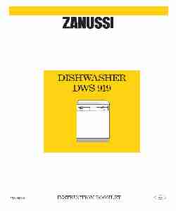 Zanussi Dishwasher DWS 919-page_pdf